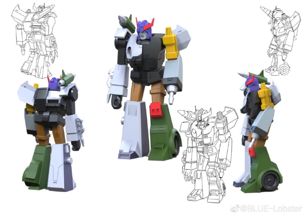Blue Lobster X-Frank - Blue Lobster (Transformers Masterpiece) action figure collectible - Main Image 1