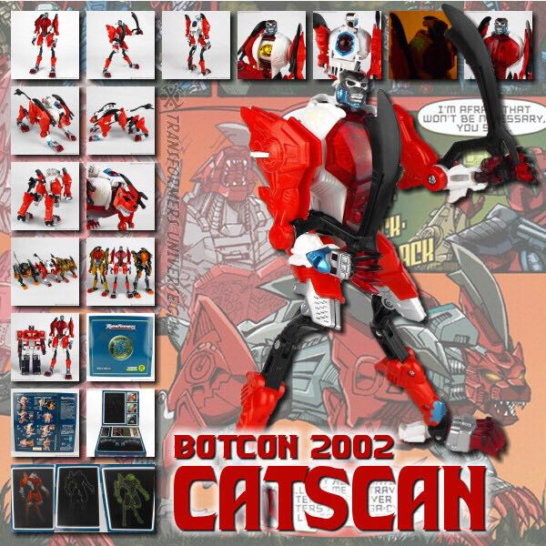 Botcon 2002 Catscan - Hasbro/Takara (Botcon) action figure collectible - Main Image 2