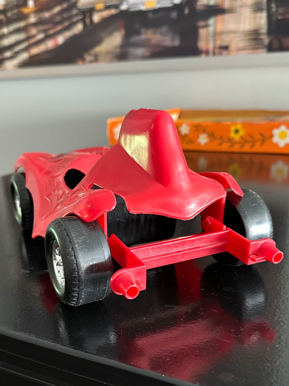 MEGO Spider-Man With Car  action figure collectible - Main Image 3