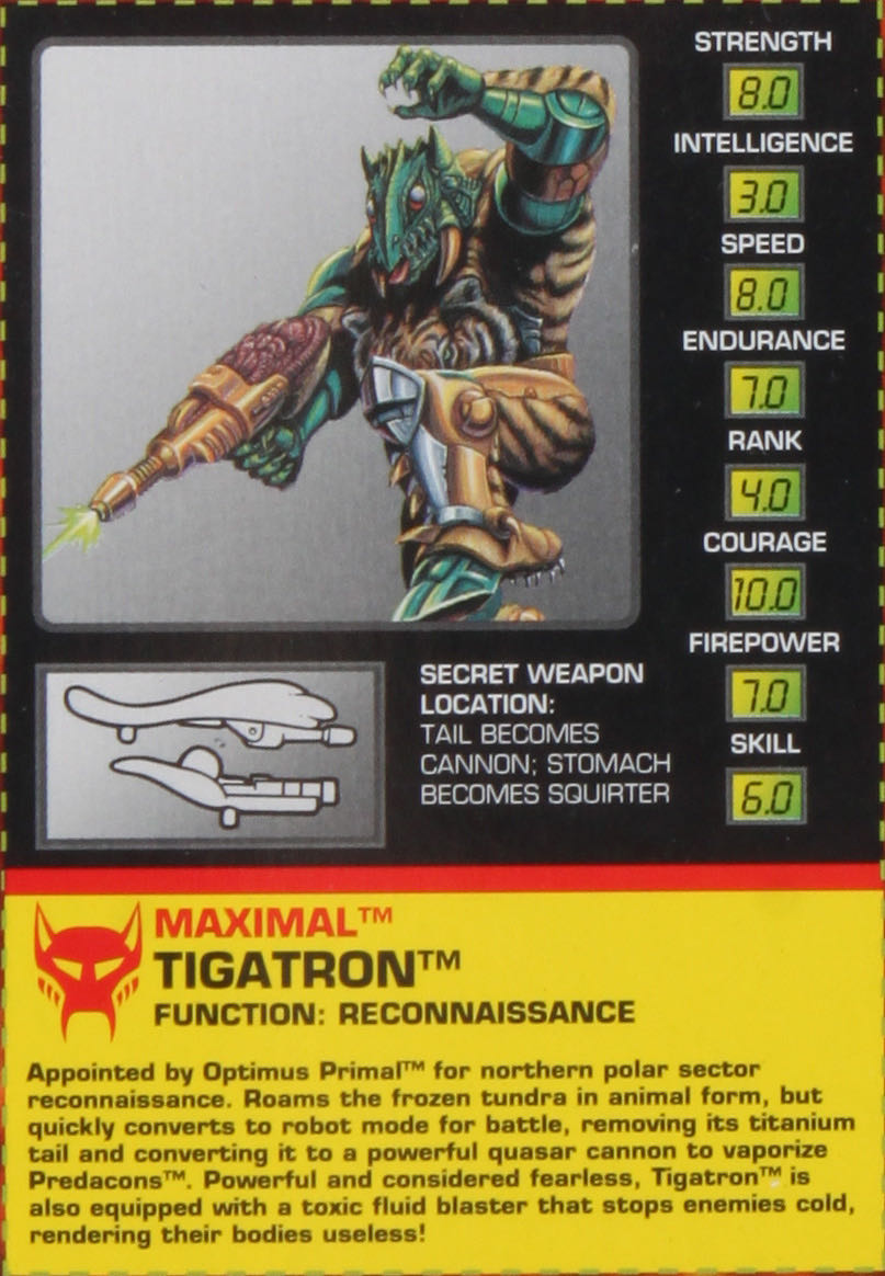 Beast Wars Deluxe Class Tigatron - Kenner (Transformers Beast Wars) action figure collectible - Main Image 3