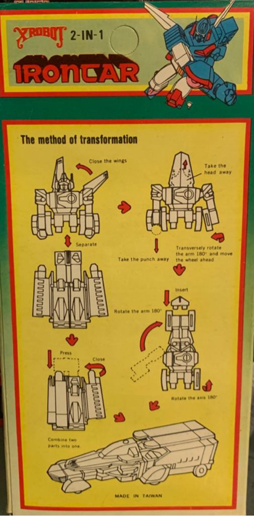 Xrobot Ironcar 2-in-1  action figure collectible - Main Image 2