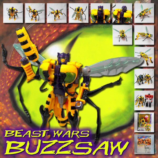 Beast Wars Buzz Saw - Kenner (Transformers Beast Wars) action figure collectible - Main Image 2