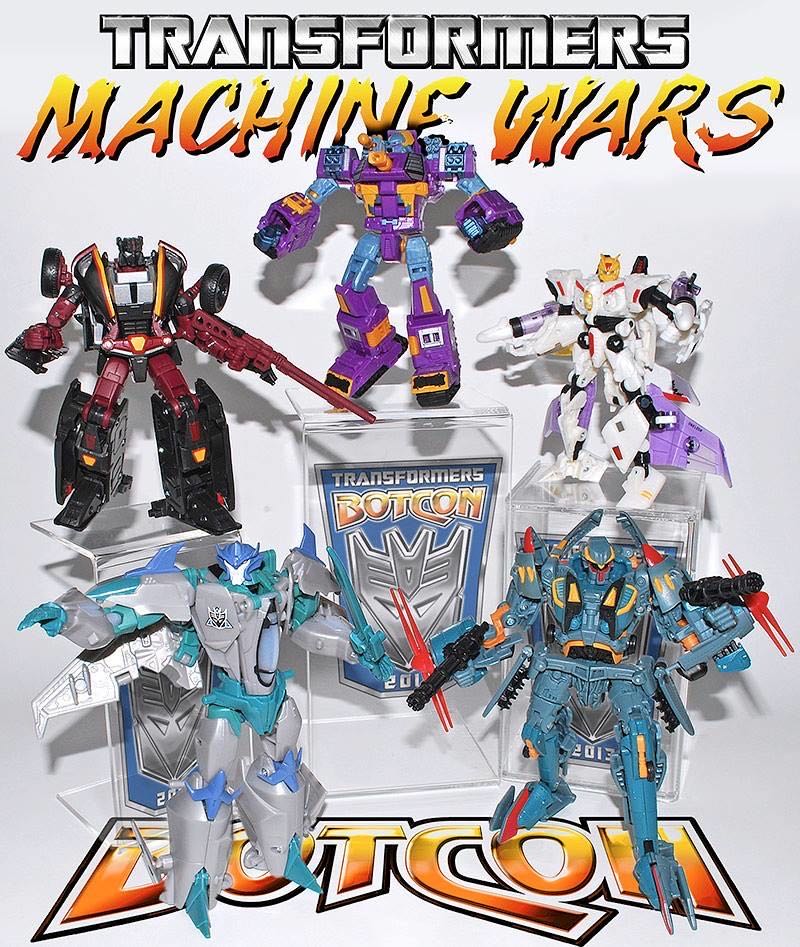 Botcon 2013 Machine Wars Termination Box Set - Hasbro (Transformers Botcon) action figure collectible - Main Image 2