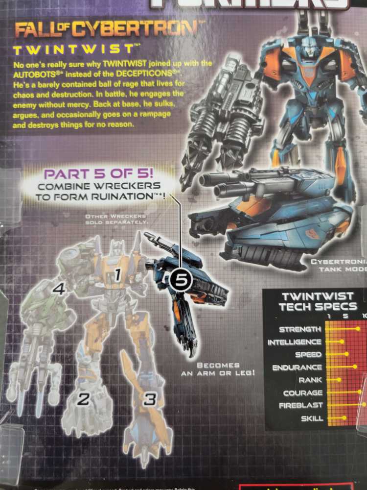 Twintwist Carded - Hasbro/Takara (Generations War For Cybertron) action figure collectible - Main Image 4