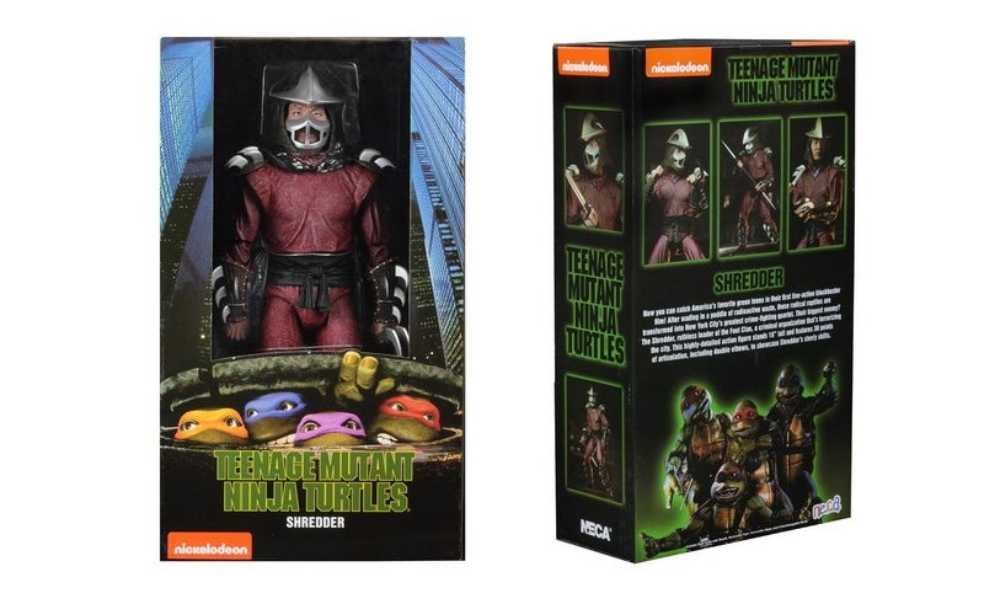 TMNT (1990 Movie 1:4 Scale): Shredder - Neca (Teenage Mutant Ninja Turtles) action figure collectible - Main Image 3