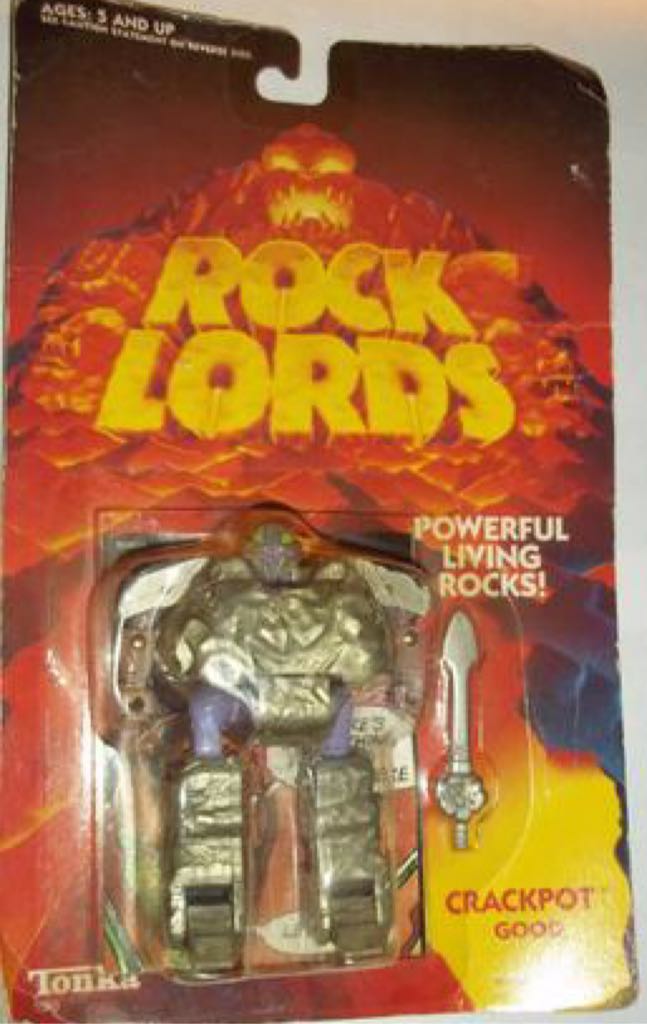 Rock Lords Crackpot - Tonka action figure collectible - Main Image 1