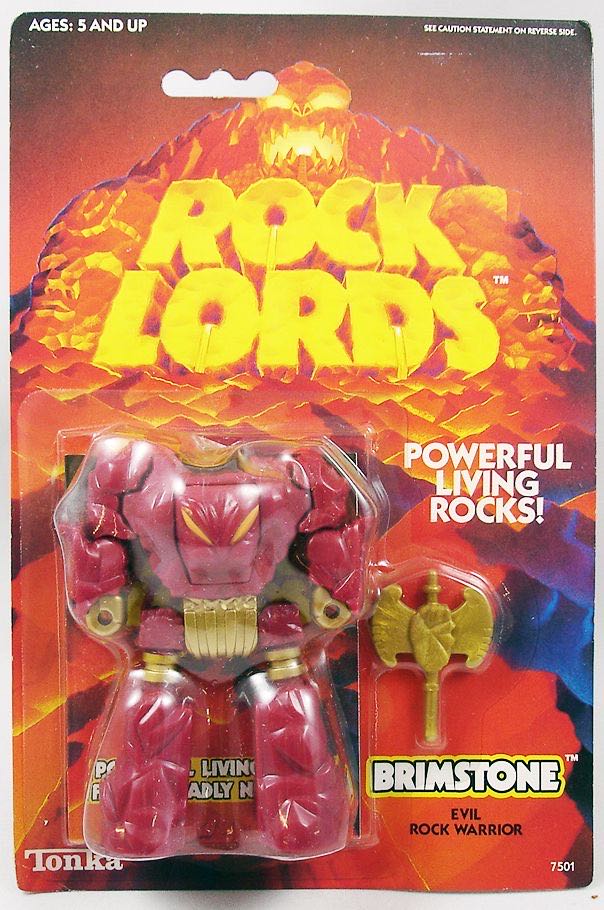 Go-bots Rock Lords Brimstone - Tonka (Rock Lords) action figure collectible - Main Image 3