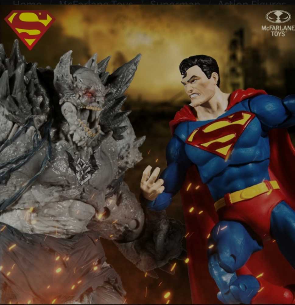 Batman (Earth-1) & Superman - McFarlane (DC Multiverse) action figure collectible [Barcode 787926154511] - Main Image 3