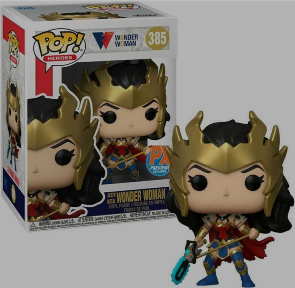 Wonder Woman - Pop! 80th: Death Metal - Funko (DC Funko Pops!) action figure collectible - Main Image 4