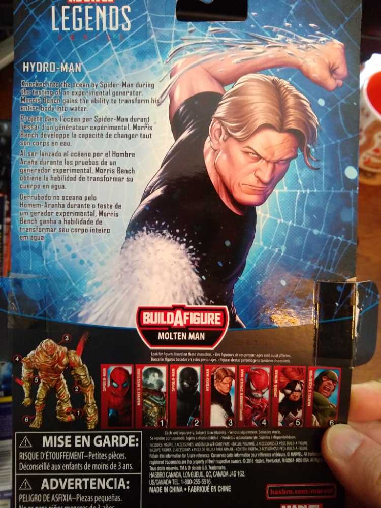 Hydro Man - Hasbro (Marvel Legends) action figure collectible - Main Image 2