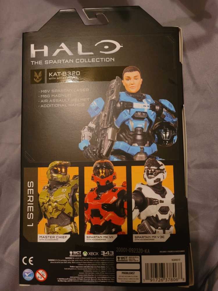 Halo The Spartan Collection Kat-B320 - Wicked Cool Toys (Halo The Spartan Collection) action figure collectible [Barcode 191726378068] - Main Image 2