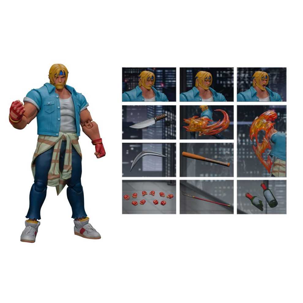SOR4: Axel Stone 1:12 - Storm Collectibles (Streets of Rage) action figure collectible [Barcode 4897072871456] - Main Image 2