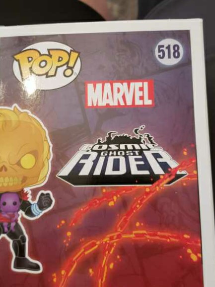 Marvel- Cosmic Ghost Rider Funko 518  action figure collectible [Barcode 889698430036] - Main Image 2