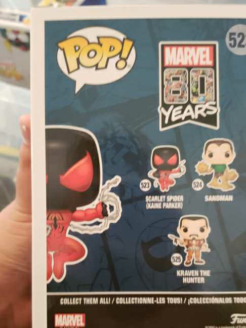 Scarlet Spider [Kaine Parker]  action figure collectible [Barcode 889698429771] - Main Image 2