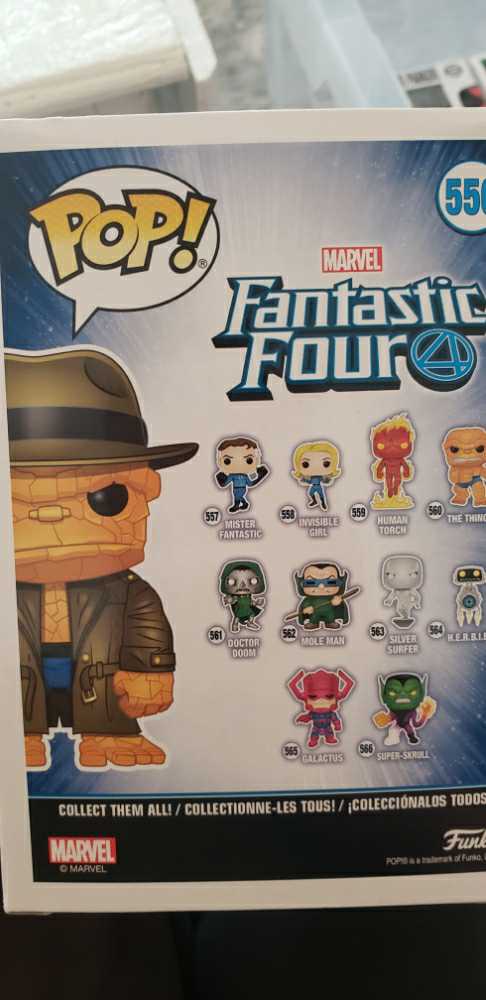Fantastic Four: The Thing #556 - Funko (Fantastic Four) action figure collectible [Barcode 889698449892] - Main Image 2