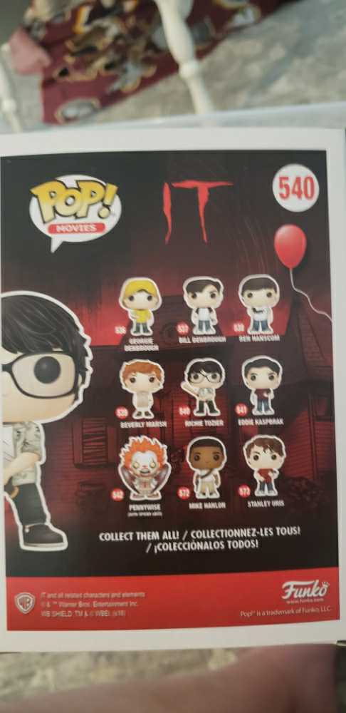 It Richie Tozier  action figure collectible [Barcode 889698295246] - Main Image 2