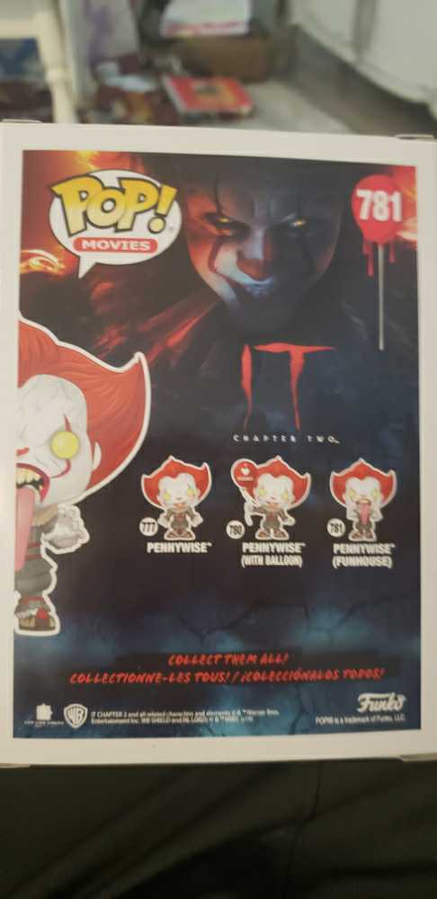it Pennywise funhouse  action figure collectible [Barcode 88969817] - Main Image 2