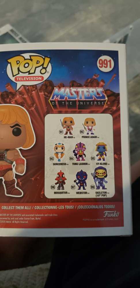 He-Man #991 - Funko (Funko Pop! Television) action figure collectible [Barcode 889698477482] - Main Image 2