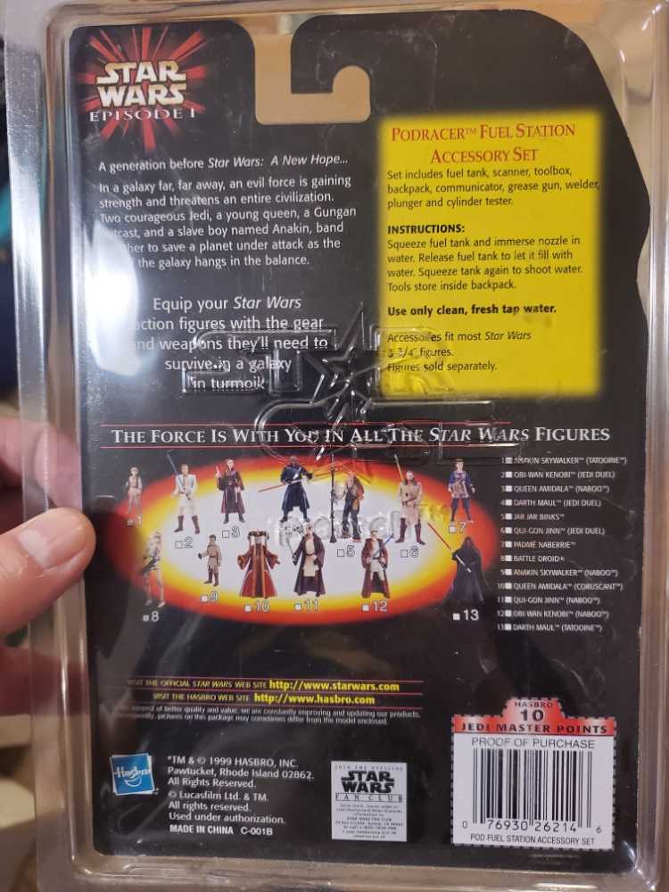 Podracer Fuel Station Episode I - Hasboro action figure collectible [Barcode 076930262146] - Main Image 2