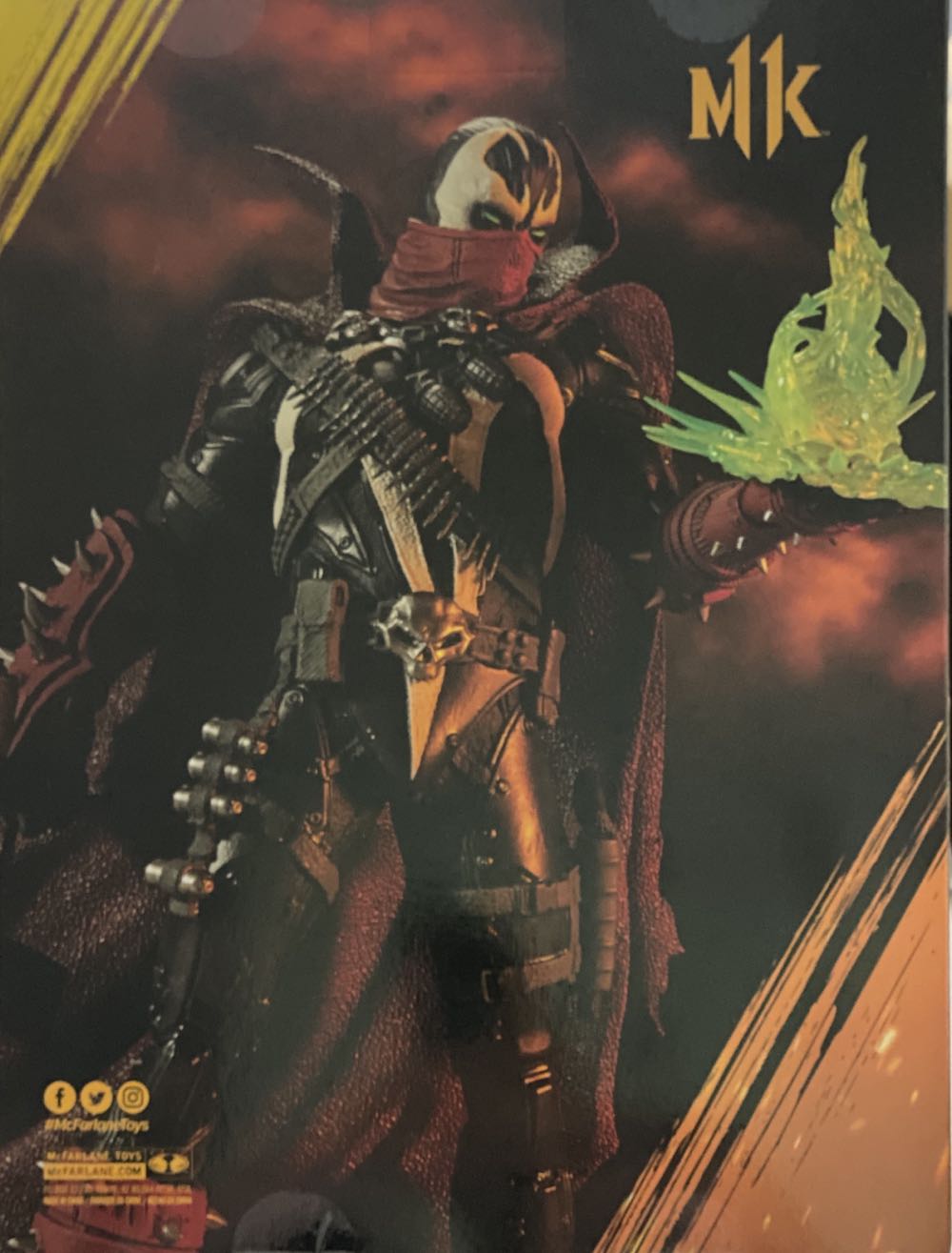 McFarlane Mortal Kombat 11 Commando Spawn 12” Deluxe Figure | IN STOCK - McFarlane Toys (Mortal Kombat 11) action figure collectible [Barcode 787926110524] - Main Image 2
