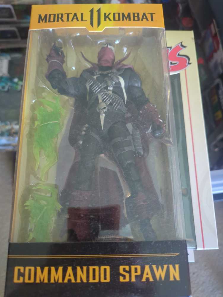 McFarlane Mortal Kombat 11 Commando Spawn 12” Deluxe Figure | IN STOCK - McFarlane Toys (Mortal Kombat 11) action figure collectible [Barcode 787926110524] - Main Image 4