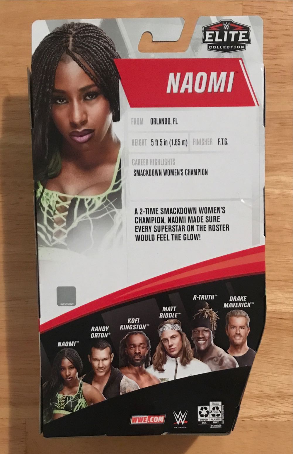 Naomi Elite 78 - Mattel (WWE Elite Series 78) action figure collectible [Barcode 887961833768] - Main Image 2