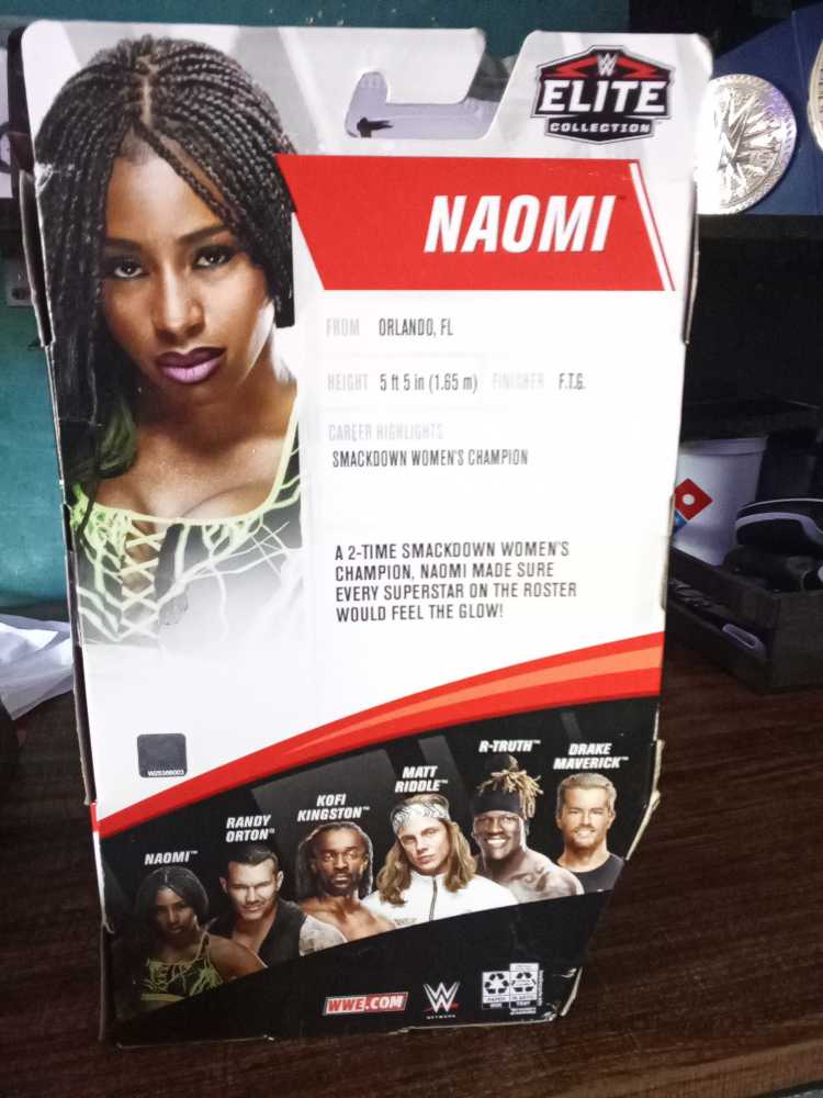 Naomi Elite 78 - Mattel (WWE Elite Series 78) action figure collectible [Barcode 887961833768] - Main Image 3