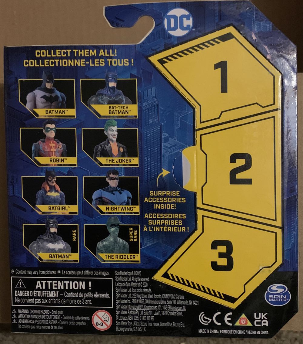 DC Heroes / Batman - Batgirl - Spinmaster (DC Heroes Unite) action figure collectible [Barcode 778988360316] - Main Image 3