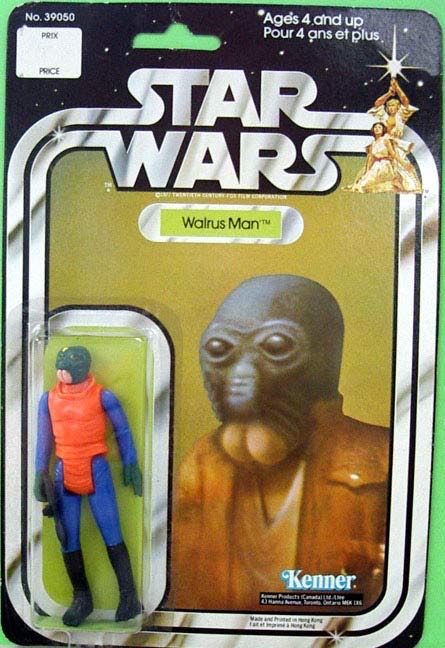 Walrus Man - Kenner (Star Wars) action figure collectible - Main Image 4