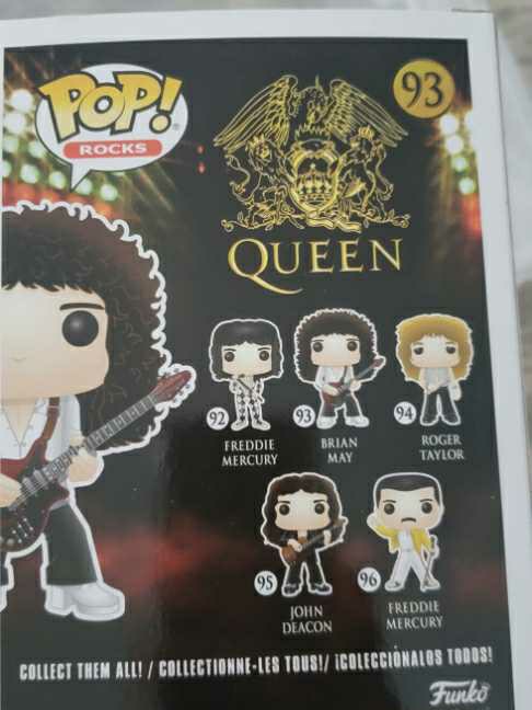 Brian May  action figure collectible [Barcode 889698337205] - Main Image 2