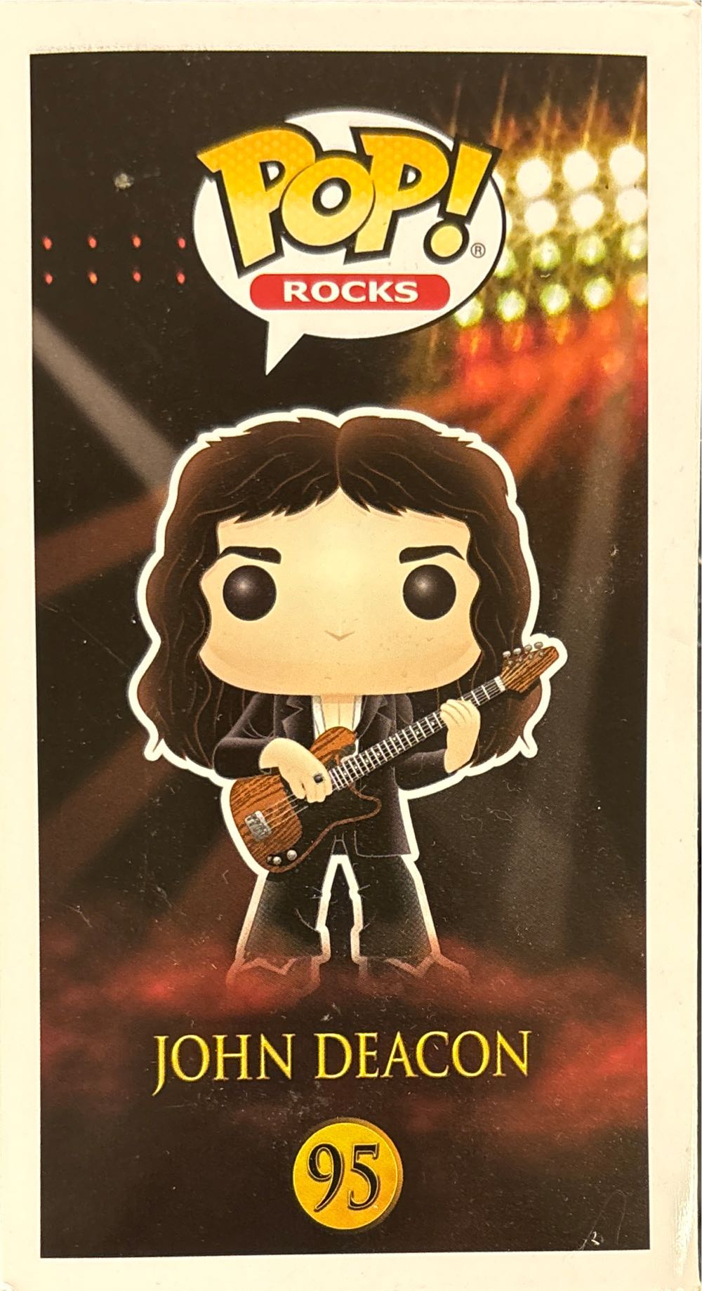 Funko POP Queen 95 John Deacon  action figure collectible [Barcode 889698337281] - Main Image 3