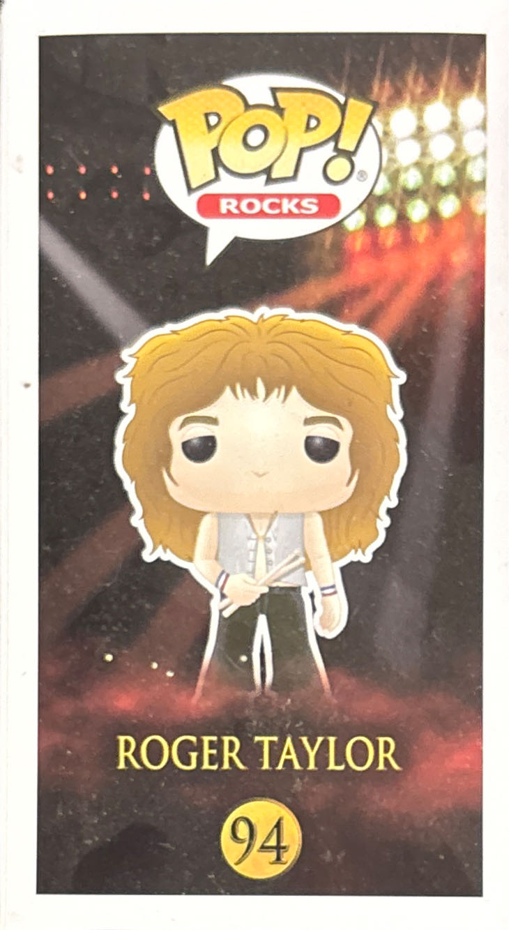 Funko POP Queen 94 Roger Taylor - Funko (Funko POP Queen) action figure collectible [Barcode 889698337168] - Main Image 3