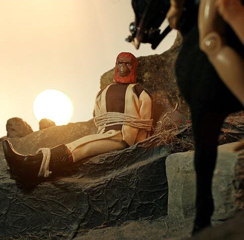 Mego Planet Of The Apes - Dr. Zaius (Re-issue) - MEGO Corp. (Planet Of The Apes) action figure collectible [Barcode 850025246446] - Main Image 3