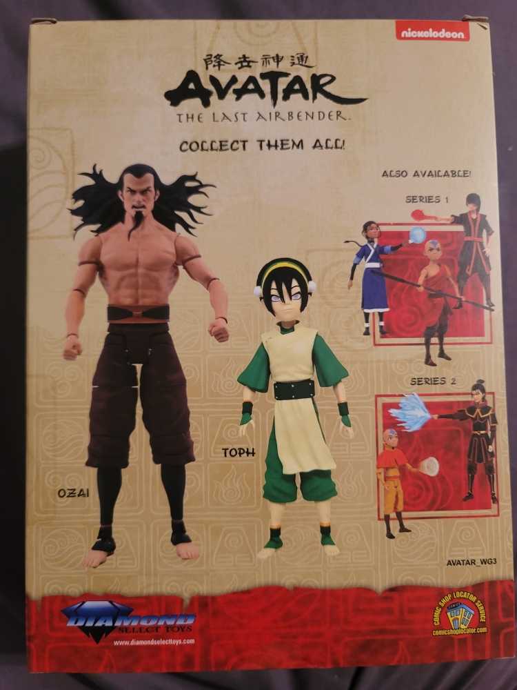 Diamond Select Toys Avatar The Last Airbender Ozai (Firelord) - Diamond Select Toys (6” Figure) action figure collectible [Barcode 699788839782] - Main Image 2