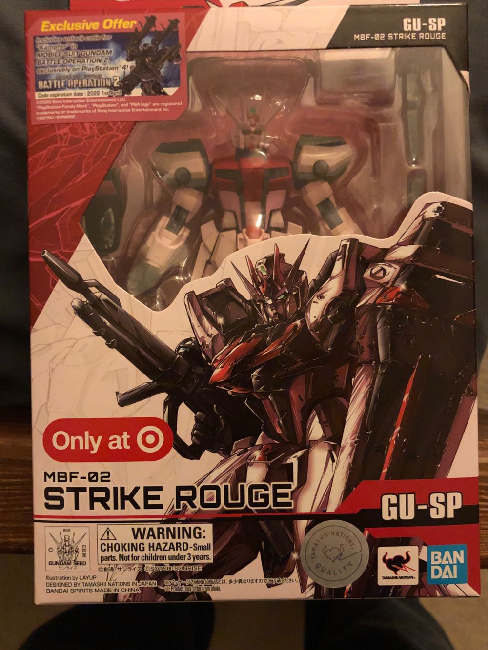 Gundam Universe- Strike Gundam Rogue ( Target Exclusive) - Bandai Namco (Mobile Suit Gundam Seed) action figure collectible [Barcode 045557007560] - Main Image 2