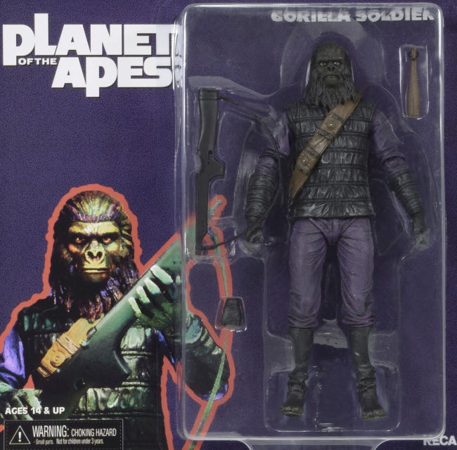 Planet of the Apes - Gorilla Soldier - Neca action figure collectible [Barcode 02454397537301] - Main Image 2