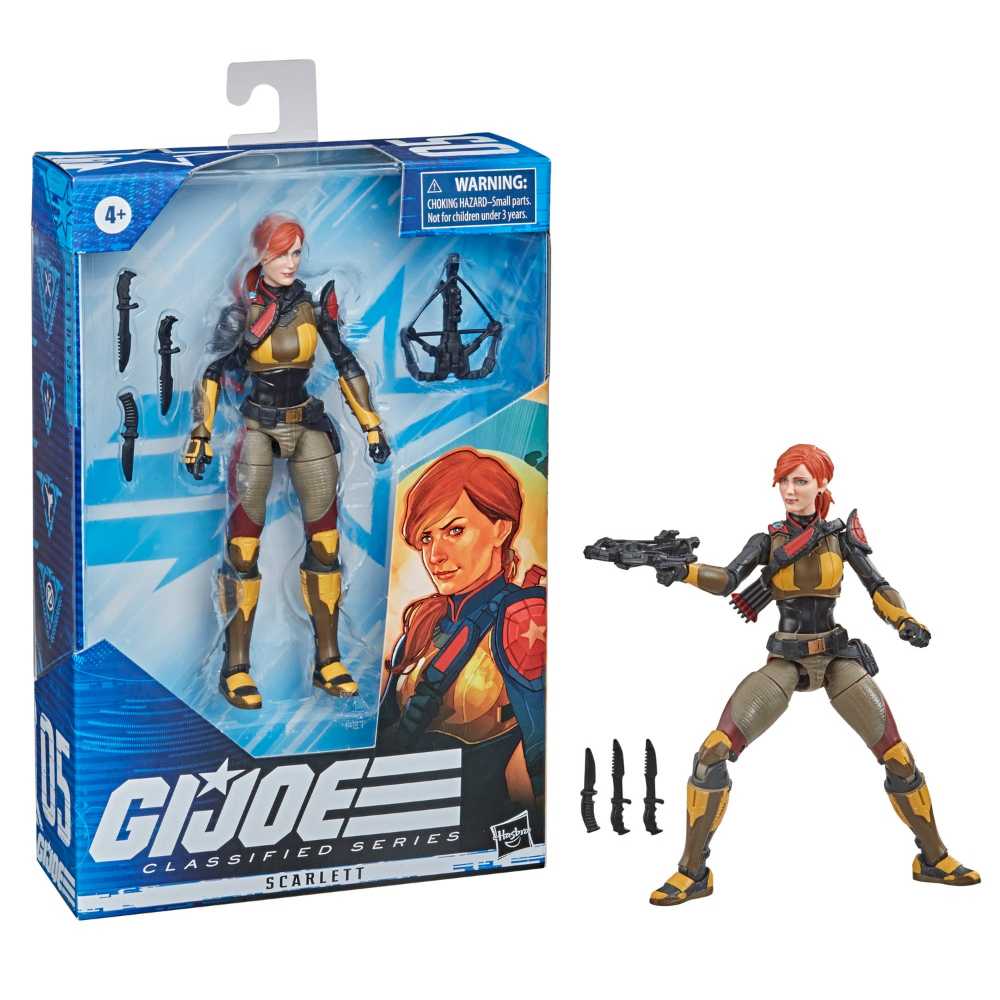 Scarlett (variant) #05 - Hasbro (G.I. Joe) action figure collectible [Barcode 5010993931484] - Main Image 3