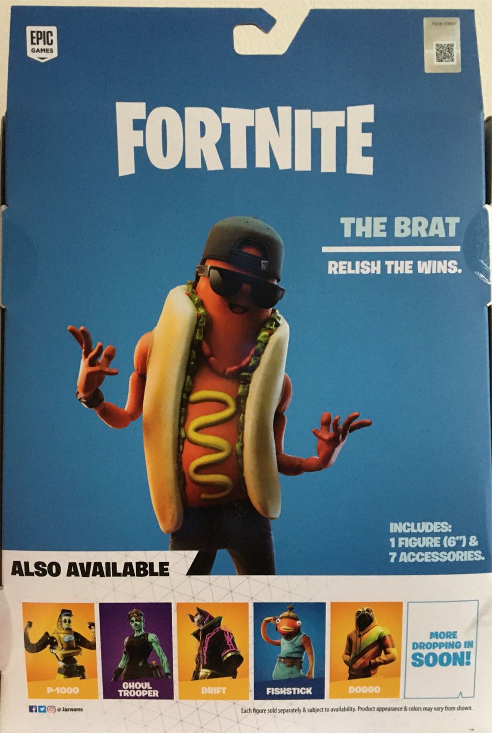 Brat, The - Jazwares LLC (Legendary Series 1) action figure collectible [Barcode 191726020608] - Main Image 3