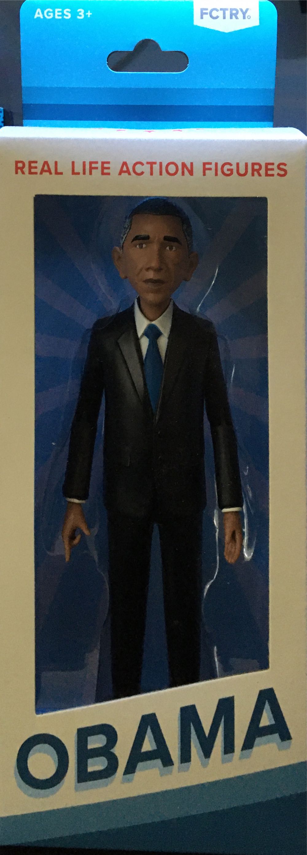 Barack Obama (FCTRY - Real Life Heroes) - FCTRY (Real Life Heroes) action figure collectible [Barcode 811935021899] - Main Image 2