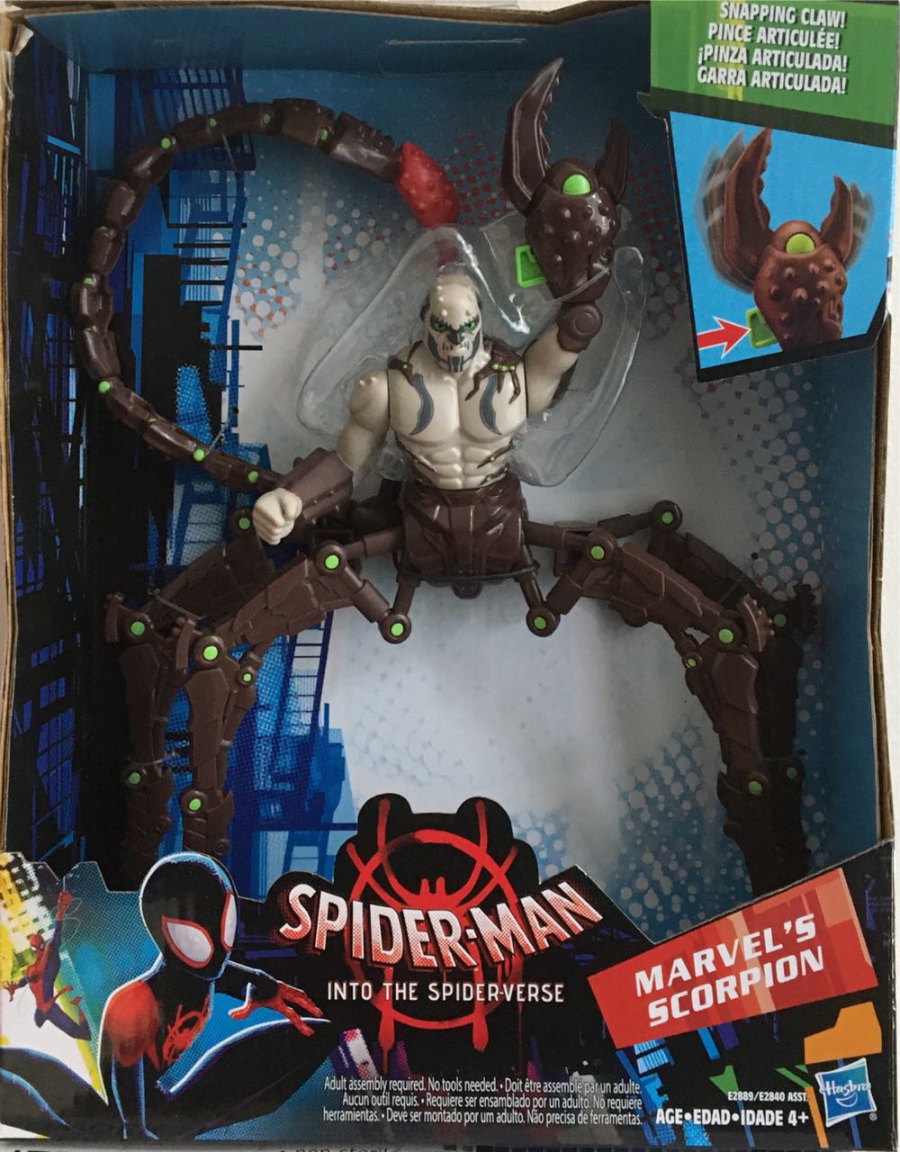 Scorpion - Hasbro (Spider-man: Into the Spider-verse) action figure collectible [Barcode 630509696529] - Main Image 2