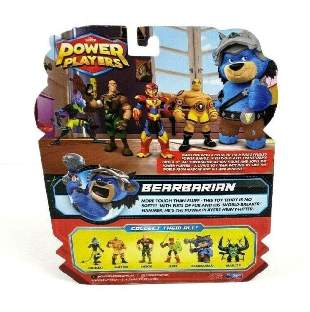 Bearbarian - Playmates Toys (Power players) action figure collectible - Main Image 3