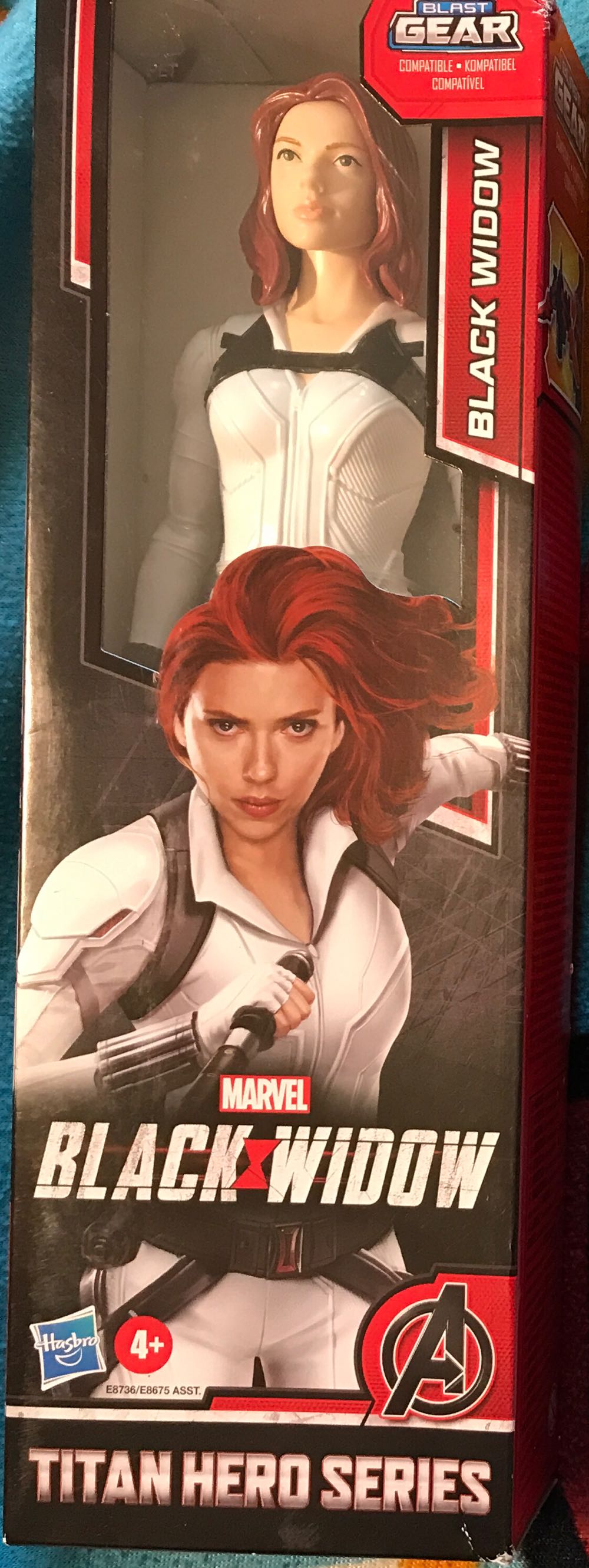 Marvel Avengers Black Widow Titan Hero Series Black Widow Action Figure, - Hasbro (12” Action Collection) action figure collectible [Barcode 5010993669950] - Main Image 2