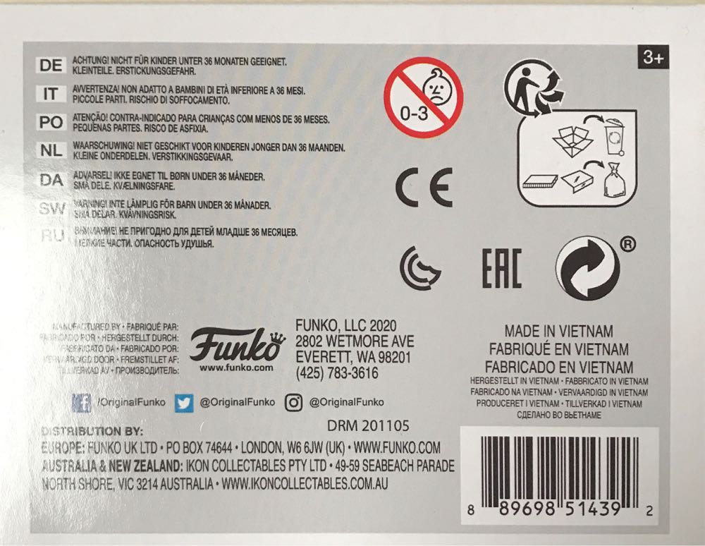 Funko Terror Claws Skeletor #39 - Funko Pop! Retro Toys (Masters Of The Universe) action figure collectible [Barcode 889698514392] - Main Image 4