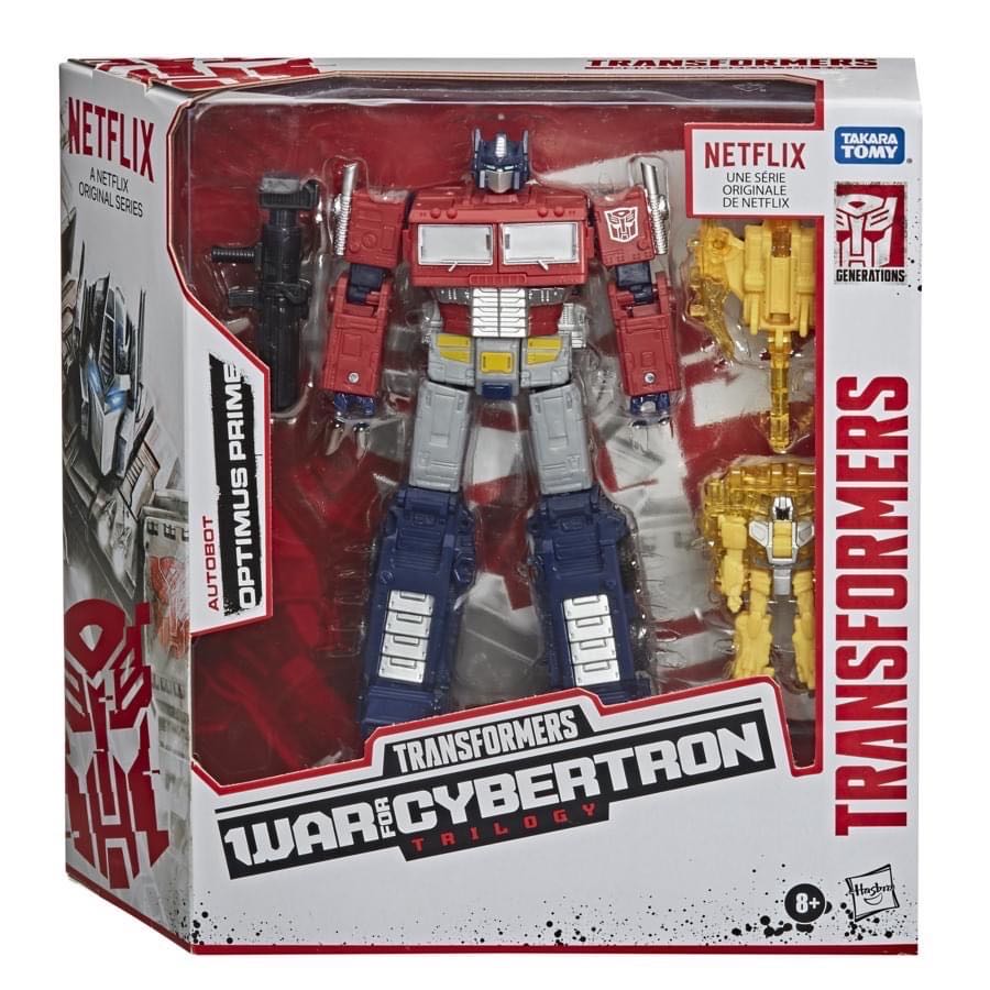 WFC Netflix Optimus Prime - Hasbro (War For Cybertron) action figure collectible - Main Image 2