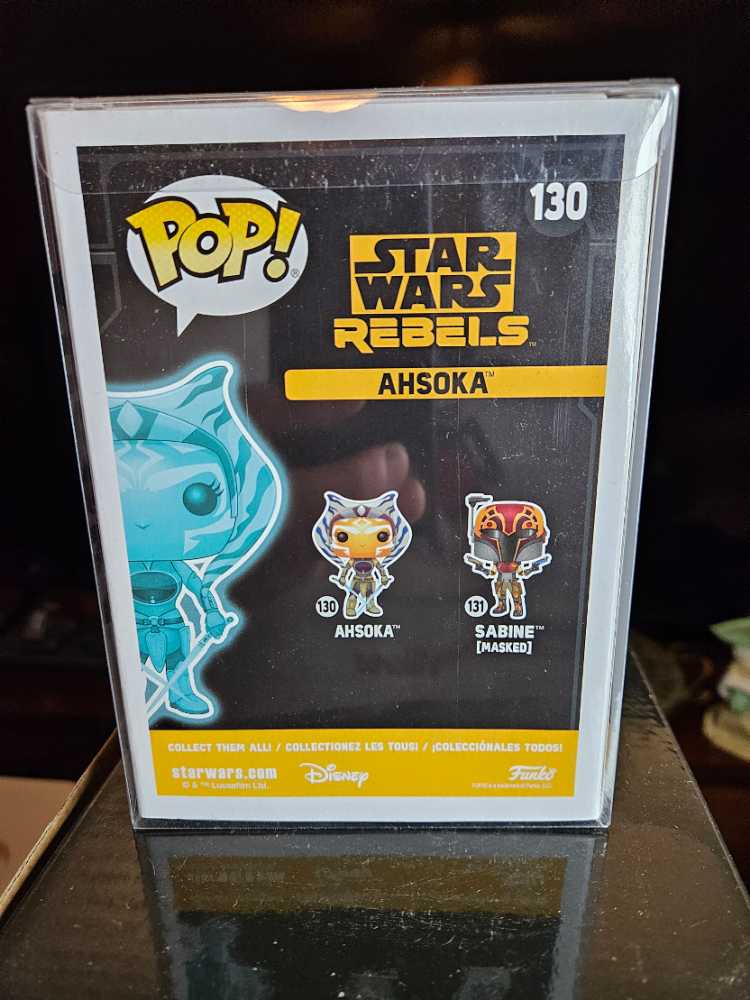 #130 Ahsoka - Funko (Funko Pop!) action figure collectible [Barcode 889698220958] - Main Image 3