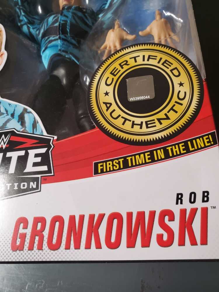 Rob Gronkowski - Mattel (WWE Wrestling - Elite Collection) action figure collectible [Barcode 887961922233] - Main Image 4