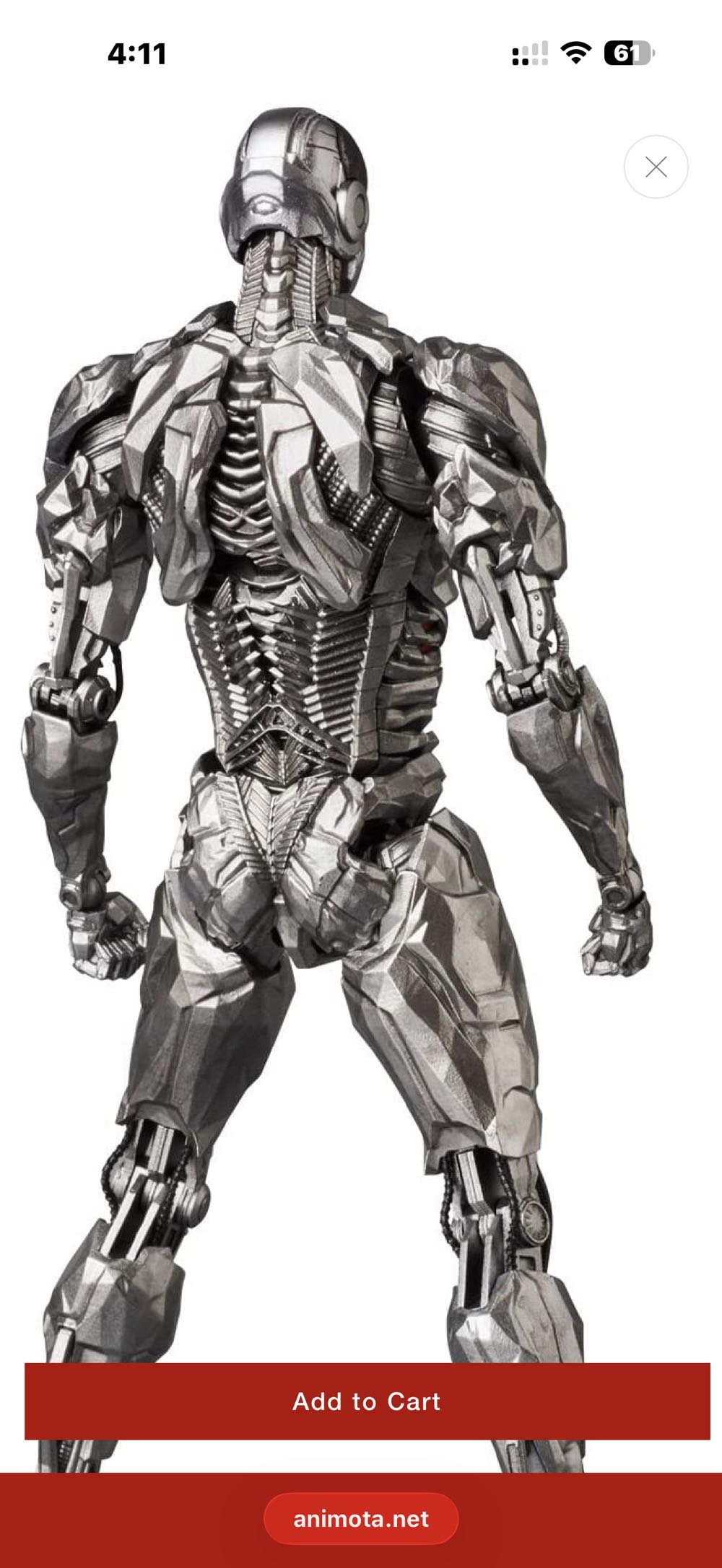 Cyborg mafex 063 justice league 6000y 2280php surigaya - Medicom Toy Corporation (Justice League) action figure collectible [Barcode 4530956470634] - Main Image 4