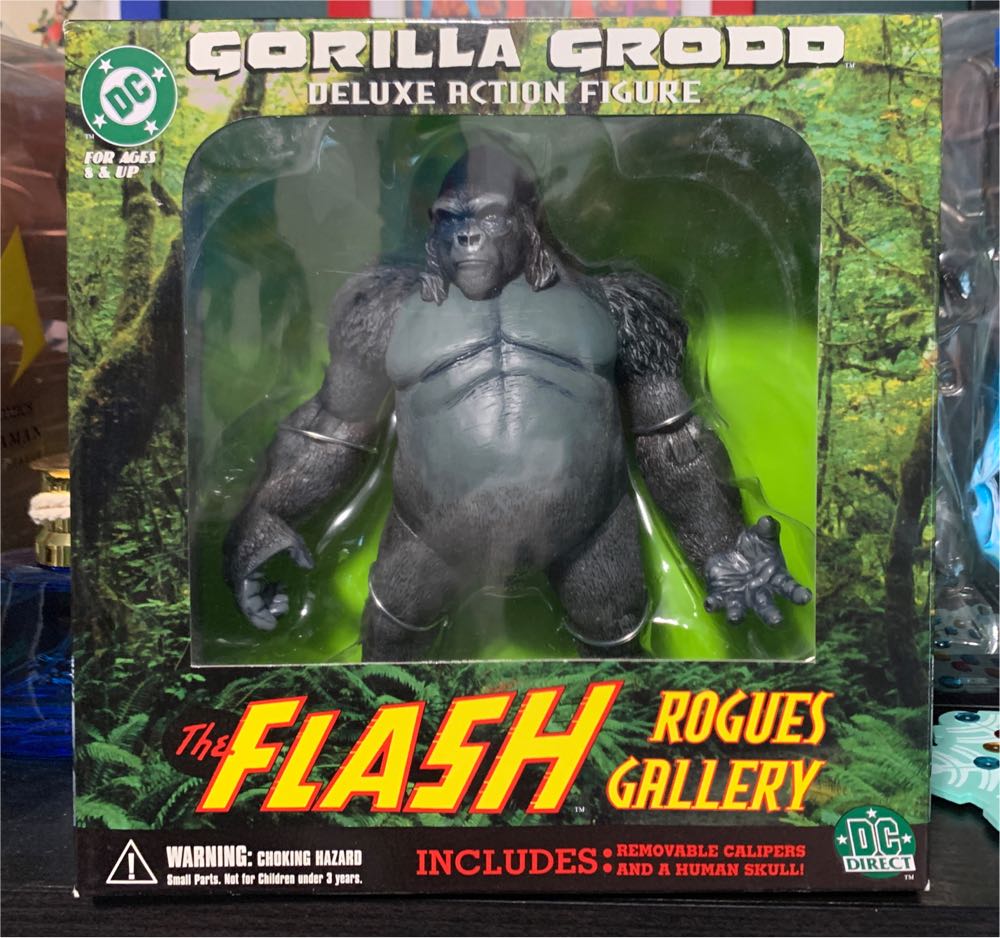 Gorilla Grodd - DC Direct (The Flash Rogues Gallery) action figure collectible [Barcode 761941230375] - Main Image 2