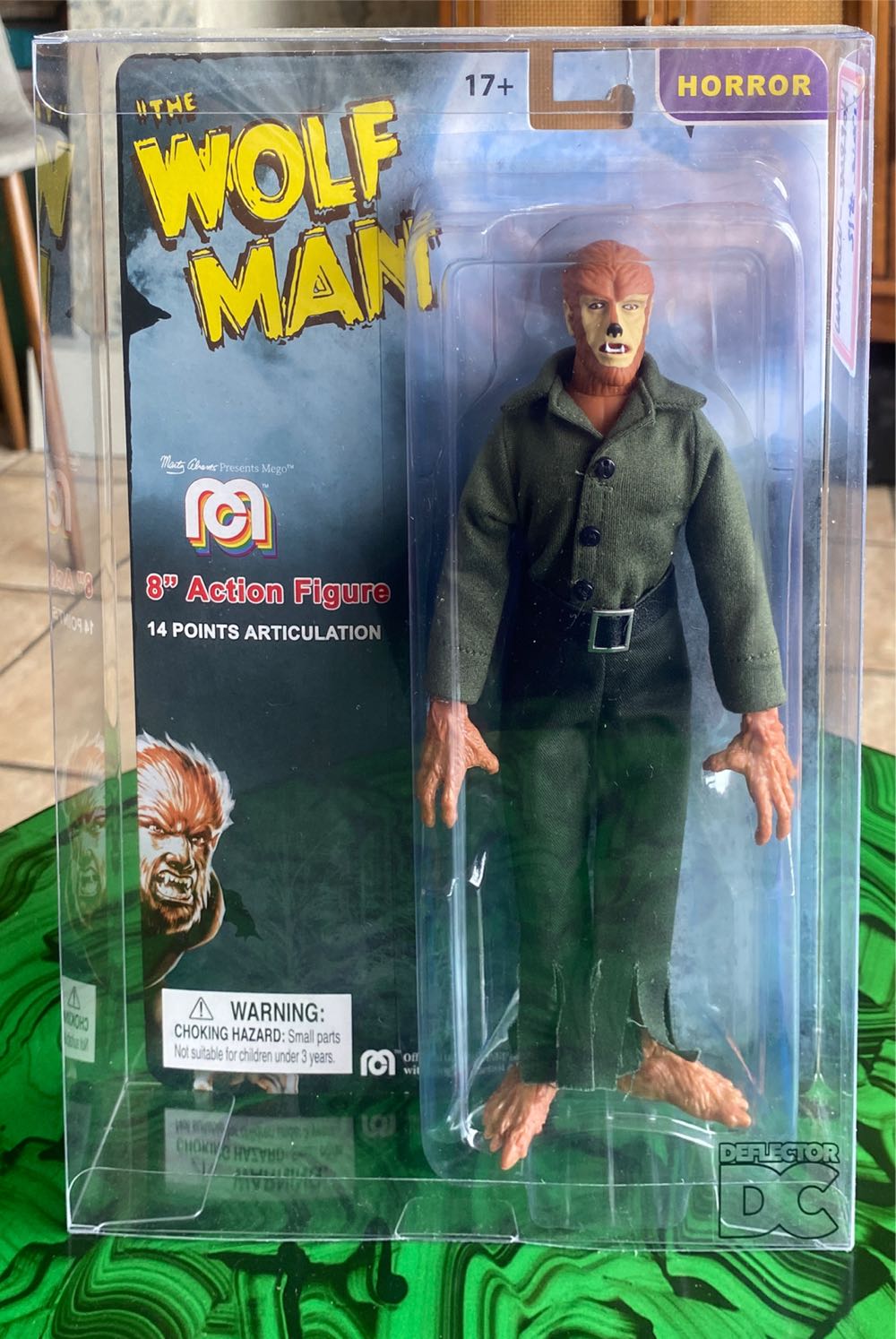 Wolfman Mego Horror - Mego Corp (Universal Monsters) action figure collectible [Barcode 850025246408] - Main Image 3