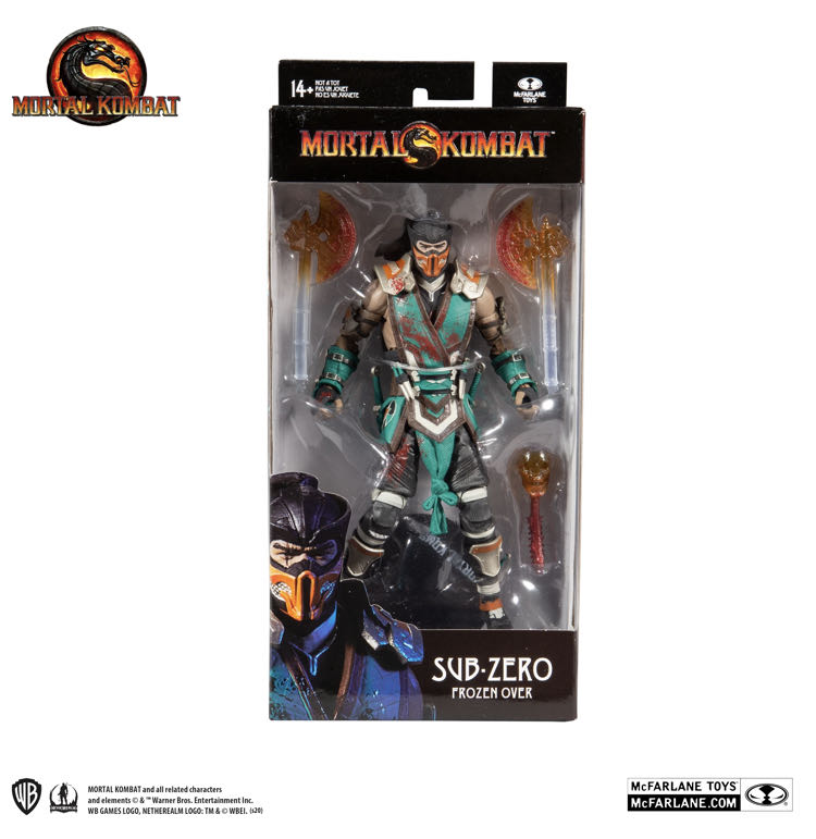 Sub-Zero (Frozen Over) - McFarlane Toys (Mortal Kombat) action figure collectible [Barcode 787926110210] - Main Image 2